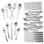 Lenox Lachlan Stainless Steel 65-PIECE Flatware Set New Other. Fixed Price $109.98.