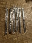 6 Lifetime Cutlery Stainless Korea LCU35 Floral Silverware Flatware Dinner Knive. Fixed Price $19.99.