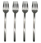 Mikasa Zena 18/8 Stainless Steel Salad Fork (set Of Four). Fixed Price $39.99.