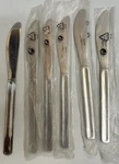Ikea IKE10 Lot Of 6 Knives Stainless Flatware - New. Fixed Price $22.99.