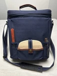 Picnic By Ascot Wine Tote Carrier W/ Glasses, Cheese Board, Knife & Corkscrew. Fixed Price $27.00.