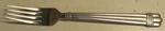 Hampton Silversmiths Stainless Silverware HSV58 Dinner Fork 8" Discontinued Guc. Fixed Price $7.33.
