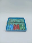 Vintage Set Of 12 Little Japan Stainless Steel Hors D'oeuvres Forks. Fixed Price $13.99.