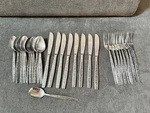 ORL30 Pattern By Orleans Silver, Japan, Scrolls, 30CT 8 Full Place Flat Where. Fixed Price $98.06.