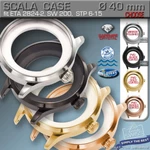 Watch Case Scala 40 Mm, ETA-2824,SW 200 Stp 1-11, St.st, Black, Gold, R-gold. Fixed Price $105.00.