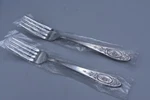 Unknown Manufacturer UNF11 Dinner Fork 7-3/8" Rose Stainless Japan New PB5-2. Fixed Price $19.95.