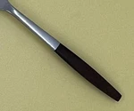 Interpur Royal Elegance Stainless Flatware Brown Faux Wood Handle Japan - Choice. Fixed Price $15.59.