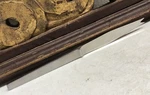Vintage Austria Stainless Serrated Cheese Knife. Fixed Price $8.40.