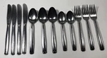 Montgomery Ward MWD7 Fork Knife Spoon Stainless Japan Flatware 12 Pc Set Lot. Fixed Price $37.95.