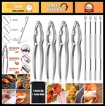 8 Pcs Seafood Set - Stainless Steel Lobster & Forks Crab. Fixed Price $31.99.