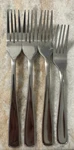 Forks HSV94 Stainless By Hampton Silversmiths Dinner & Salad. Fixed Price $17.99.