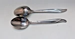 Armack Stainless Unknown Pattern Japan 2 Teaspoons 6". Fixed Price $6.00.