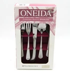 Oneida Post Road Stainless Steel Collection Contains 20 Pieces For Four New. Fixed Price $79.99.