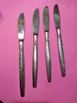 Grace Melody 4 Dinner Knives Stainless Steel Flatware Knife Japan Vintage. 1A. Fixed Price $10.00.