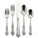 Oneida Azalea 45 Piece Everyday Flatware Set, Service For 8. Fixed Price $134.99.