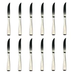Mikasa Satin Loft 18/10 Stainless Steel Steak Knife (set Twelve). Fixed Price $99.99.