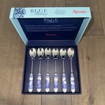 Spode Blue Italian Tea Spoons (set Of 6). Fixed Price $35.00.