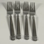 Alco ACV9 Stainless Glossy Vertical Bands Dinner Forks Flatware. Fixed Price $17.99.