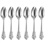 Keawell Luxurious 5.1-INCH Espresso Spoons Set 6 Pieces Inches, Silver. Fixed Price $24.63.
