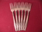 Dinner Forks International INS193 Rogers Cutlery Co Japan Stainless 7 5/8". Fixed Price $50.79.