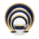 Noritake Odessa Cobalt Gold 5-PIECE Place Setting. Fixed Price $129.49.