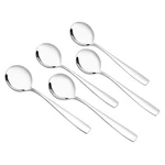 Ggbin 7.3 Inch Stainless Steel Round Soup Spoon, 12 Pieces. Fixed Price $24.70.