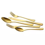 Svopes 100PCS Gold Stainless Steel Flatware Set Food-grade Cutlery Mirror Finish. Fixed Price $79.99.