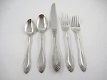 Oneida Community Heiress Stainless Steel Glossy Flatware Your Choice Of Pieces. Fixed Price $39.00.