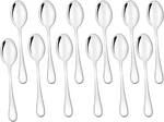 Demitasse Espresso Spoons Set 12, Mini Coffee Spoon, 18/10 Silver. Fixed Price $14.99.