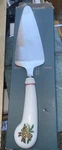 Lenox China Holiday Flatware Pastry Pie Cake Server 10" Christmas Ceramic Insert. Fixed Price $19.99.