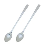 New Pair Quality Norpro Stainless Steel Long Iced Tea - Cocktail Stirrer Spoons.. Fixed Price $9.85.