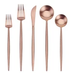 Matte Copper Silverware Set, Sharecook 20-PIECE Stainless Steel Satin Finish .... Fixed Price $63.09.