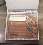 Nib Picnic At Ascot D.r. Horton Charcuterie Bread Cheese Spreader Set. Fixed Price $30.00.