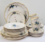 Vtg Mikasa Day Dreams Garden Club Place Settings (20 Pc) EC461 + EC400 Saucers. Fixed Price $129.00.