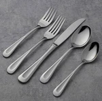 Satin Sand Dune 20-PIECE Flatware Set Service For 4. Fixed Price $36.99.