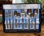 Oneida Portfolio Metra Stainless Flatware 45 Piece Set New Box 18/0. Fixed Price $199.00.