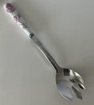 Lenox Butterfly Meadow Salad Serving Fork. Stainless Steel W/porcelain Handle. Fixed Price $28.00.