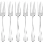 Oneida Savor Everyday Flatware Dinner Forks, Set Of 6, 18/0 Stainless Steel, Sil. Fixed Price $20.82.
