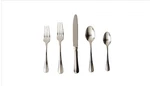 Juliska Bistro Polished Stainless Flatware Five Piece Setting. Fixed Price $89.00.