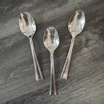 Oneida Stainless Butler (glossy) Oval Soup Spoon - Set Of 3 Flatware. Fixed Price $14.99.