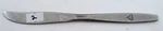1970S Delta Airlines Emblem First Class Stainless Steel Dinner Knife Utensil #2. Fixed Price $7.95.
