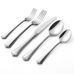 Silverware Set 40 Piece 18/10 Stainless Steel Flatware Service Kingstone. Fixed Price $124.99.