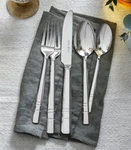 Zwilling Madison Square 5-PC Flatware Set Mirrored 18/10 Stainless Steel New. Fixed Price $26.91.