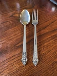 Insilco Mark Iii Stainless INS129 Intl Danish Dinner Fork Place Spoon Set Of. Fixed Price $16.00.