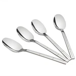 Lesbin 12-PIECE Stainless Steel Dinner Spoons Table Spoon, Silver. Fixed Price $29.99.