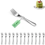 Dessert Forks Set Of 12, Stainless Steel 5.5 Cake Cocktail,. Fixed Price $11.39.