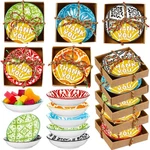 Teenyyou 5 Set Wedding Thank Gifts Bohemian Ceramic Dipping Bowls 3.8 Inches. Fixed Price $28.50.
