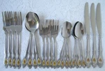 Vintage Customcraft Stainless Lot CUS7. Fixed Price $109.97.