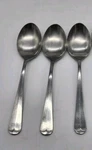 Vtg Orleans Silver 3 Stainless Steel Colonial Classic Soup Spoons ORL19 Japan. Fixed Price $20.44.