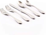 Knork Place Setting Forks (5 Piece), Matte Silver Set,. Fixed Price $22.91.